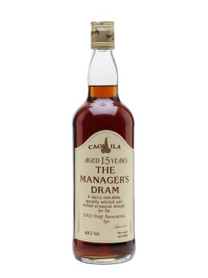Caol Ila 15 Year Old Bot1990 Managers Dram Sherry Cask Islay Whisky