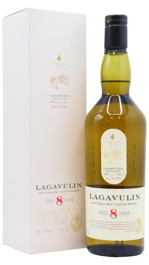 Lagavulin 8 year old Islay Single Malt Scotch Whisky 70cl 48 ABV
