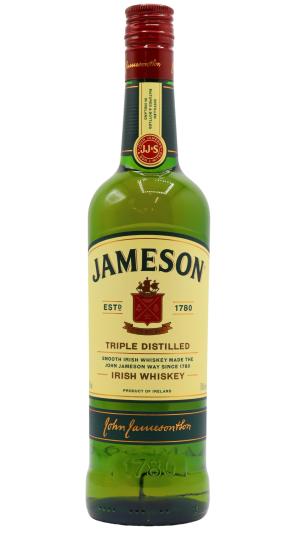 Jameson Triple Distilled Irish Whiskey 70cl 40 ABV