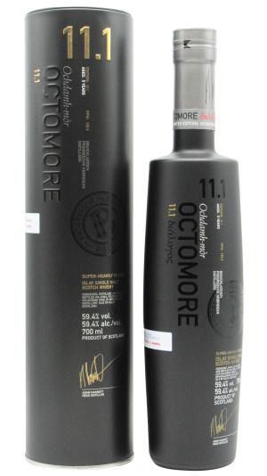 Octomore 5 year old 111 Scottish Barley Islay Single Malt 2014 Whisky 70cl 594 ABV