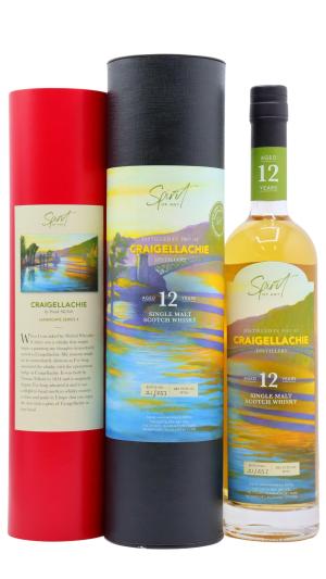 Craigellachie 12 year old Spirit Of Art Including Signed Print Single Cask Whisky 70cl 592 ABV