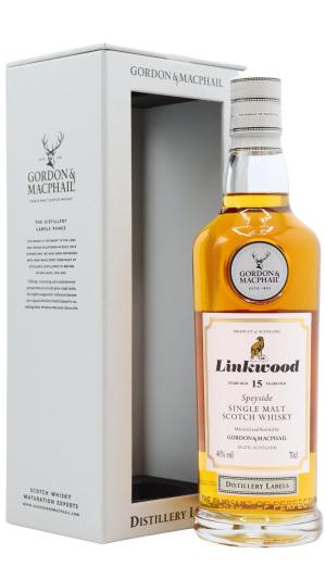 Linkwood 15 year old Gordon MacPhail Distillery Labels Single Malt Scotch Whisky 70cl 46 ABV