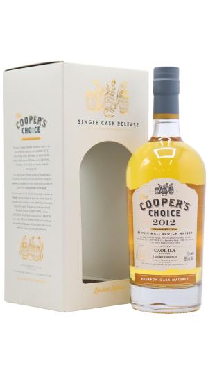 Caol Ila 8 year old Coopers Choice Single Bourbon Cask 331912 2012 Whisky 70cl 55 ABV