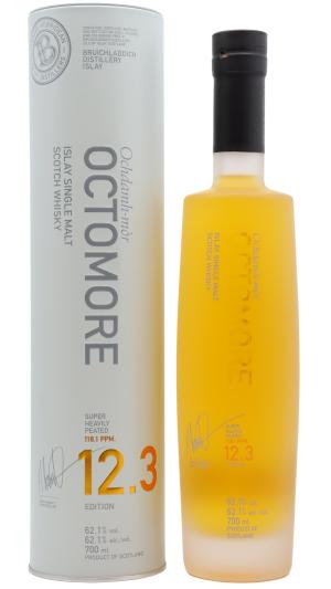 Octomore 5 year old 123 Islay Single Malt Whisky 70cl 621 ABV