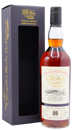 Clynelish 26 year old Single Malts Of Scotland Single Cask 8659 1995 Whisky 70cl 507 ABV
