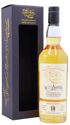 Linkwood 14 year old Single Malts Of Scotland Single Cask 800856 2008 Whisky 70cl 589 ABV