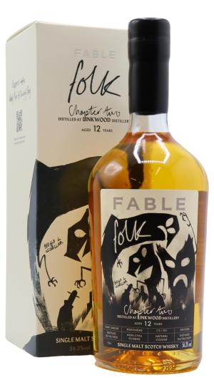 Linkwood 12 year old Fable Folk Chapter 2 Single Cask 548158 2009 Whisky 70cl 563 ABV