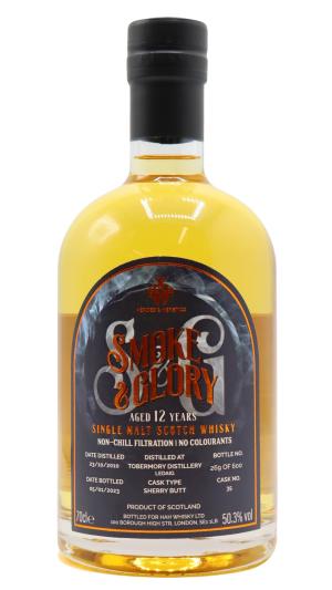 Ledaig 12 year old Heroes Heretics Smoke Glory Single Sherry Cask 2010 Whisky 70cl 503 ABV