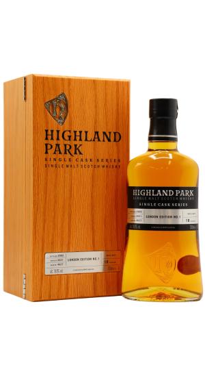 Highland Park 18 year old London Edition Single Cask 4627 2002 Whisky 70cl 588 ABV