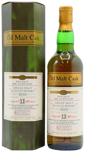 Caol Ila 13 year old Old Malt Cask 25th Anniversary Single Cask 56877 2010 Whisky 70cl 50 ABV
