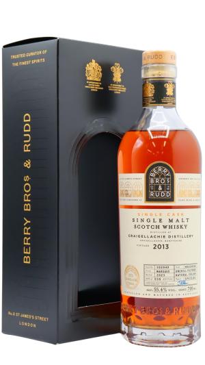Craigellachie Berry Bros Rudd Single Cask 302040 2013 Whisky 70cl 554 ABV