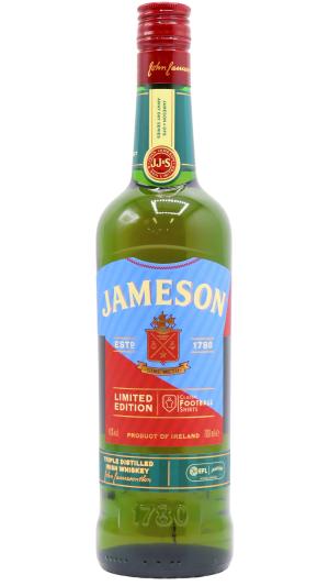 Jameson Classic Football Shirts Tranmere Rovers 91 Irish Whiskey 70cl 40 ABV
