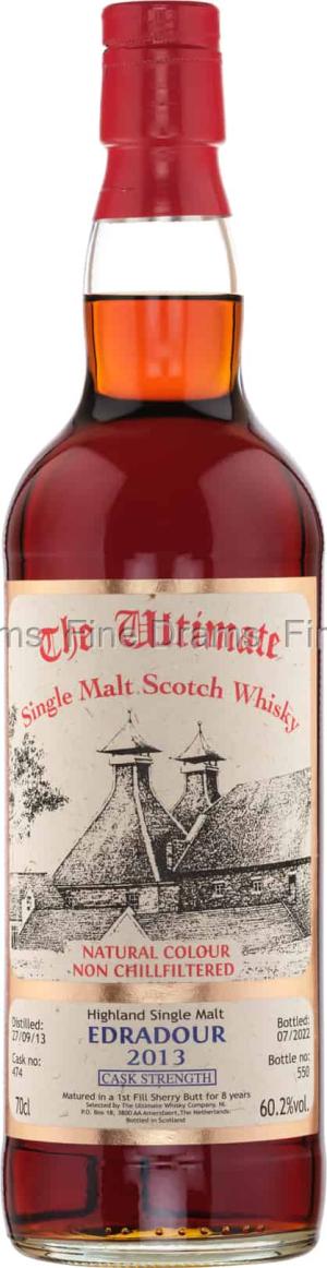 Edradour 8 Year Old 2013 Cask 474 The Ultimate Whisky Company 70 cl 602