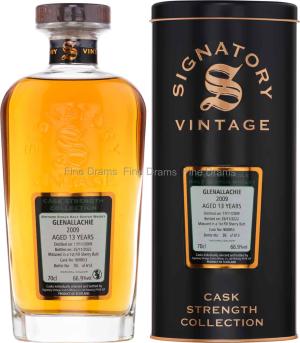 Glenallachie 13 Year Old 2009 Cask 900853 Signatory Cask Strength 70 cl 669