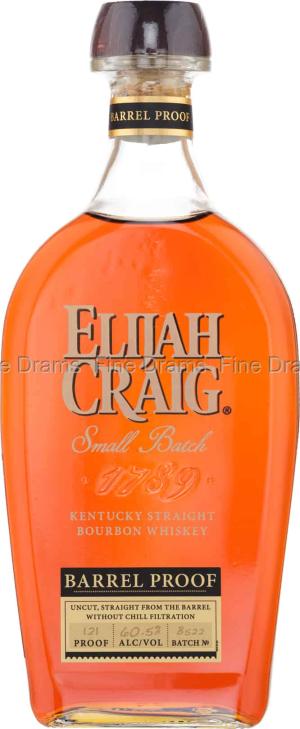 Elijah Craig 12 Year Old Barrel Proof Batch B522 70 cl 605