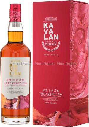 Kavalan Triple Sherry Cask 70 cl 40
