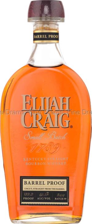 Elijah Craig 12 Year Old Barrel Proof Batch B519 70 cl 611