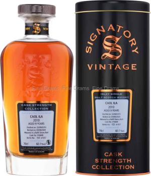Caol Ila 9 Year Old 2010 Cask 316648 Signatory Cask Strength 70 cl 601