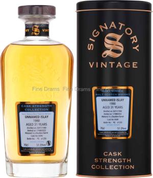 Unnamed Islay 31 Year Old 1990 Cask 4349 Signatory Cask Strength 70 cl 519
