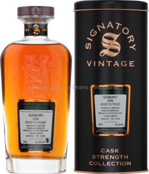 Glenlivet 15 Year Old 2006 Cask 900790 Signatory Cask Strength 70 cl 638