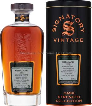 Glenallachie 12 Year Old 2008 Cask 900368 Signatory Cask Strength 70 cl 634