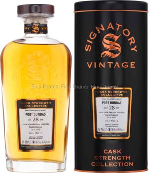 Port Dundas 28 Year Old 1995 Cask 64902 Signatory Cask Strength 70 cl 584