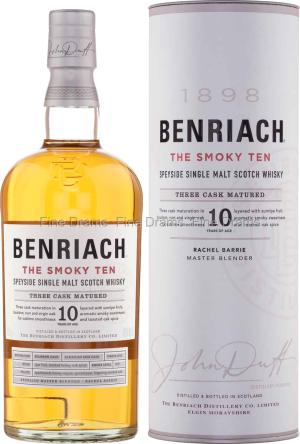 Benriach The Smoky Ten 10 Year Old 70 cl 46