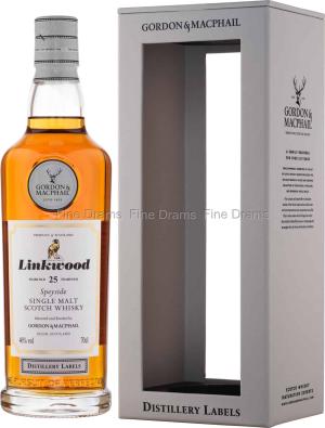 Linkwood 25 Year Old Gordon MacPhail Distillery Labels 46 70 cl 46
