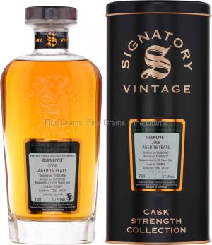 Glenlivet 16 Year Old 2006 Cask 900802 Signatory Cask Strength 70 cl 579