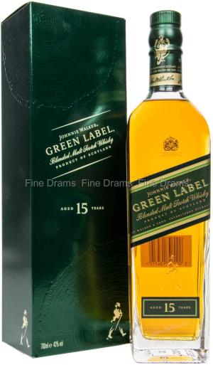 Johnnie Walker 15 Year Old Green Label 70 cl 43
