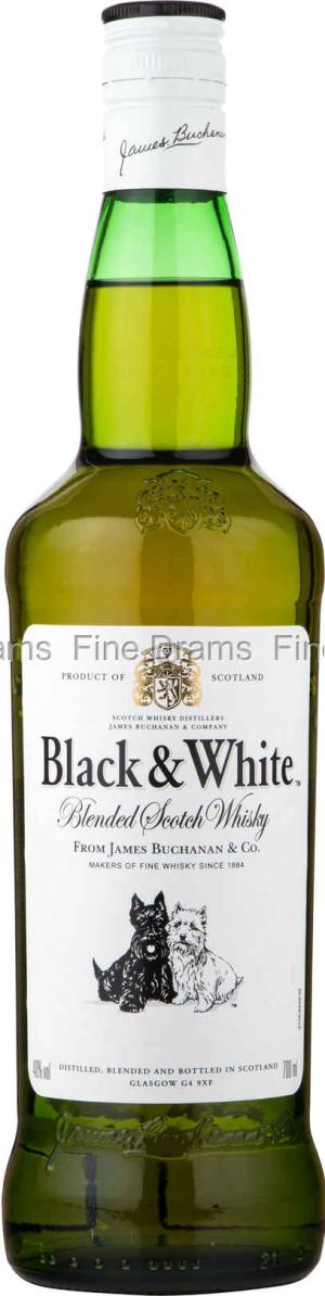 Black White Blended Scotch Whisky 70 cl 40