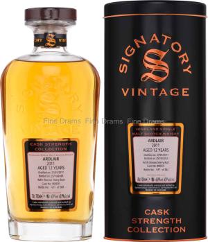 Ardlair Ardmore 12 Year Old 2011 Cask 900031 Signatory Cask Strength 70 cl 609