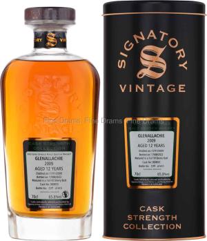 Glenallachie 12 Year Old 2009 Cask 900850 Signatory Cask Strength 70 cl 658