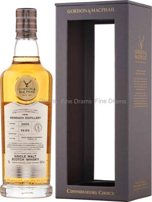 Benriach 15 Year Old 2005 Cask 118 Connoisseurs Choice Gordon MacPhail 70 cl 596