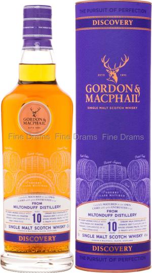 Miltonduff 10 Year Old Discovery Gordon MacPhail 70 cl 43