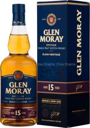 Glen Moray 15 Year Old American Sherry Casks 70 cl 40
