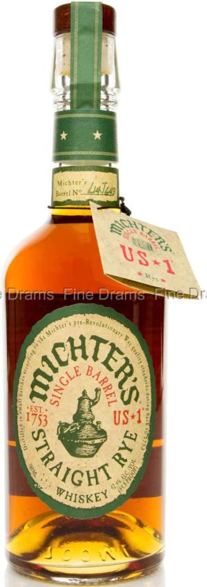 Michters US1 Single Barrel Rye 70 cl 424