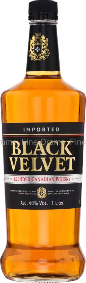 Black Velvet 1 Liter 100 cl 40