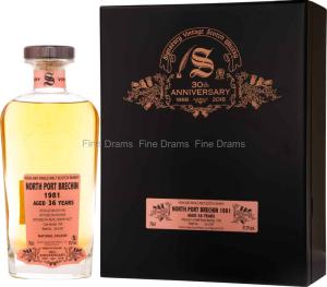 North Port Brechin 36 Year Old 1981 Signatory 30th Anniversary 70 cl 572