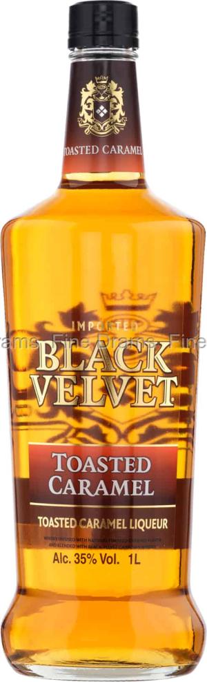 Black Velvet Toasted Caramel 1 Liter 100 cl 35