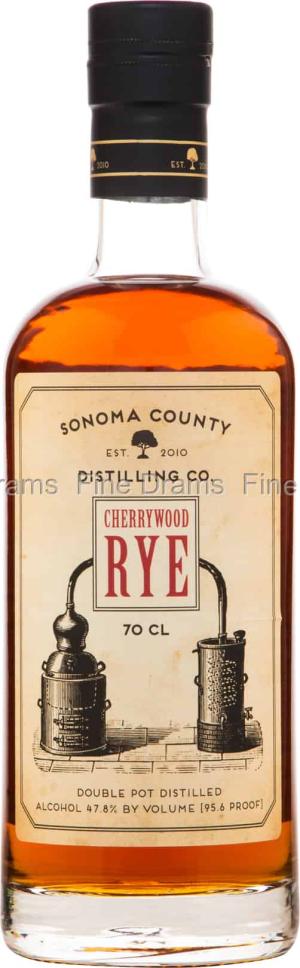 Sonoma County Cherrywood Rye 70 cl 478