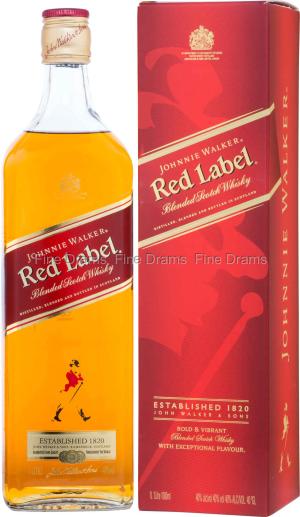 Johnnie Walker Red Label 1 Liter 100 cl 40