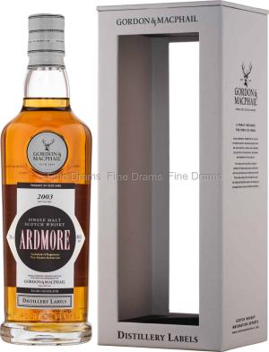 Ardmore 2003 Bottled 2022 Distillery Labels Gordon MacPhail 70 cl 46