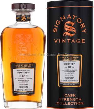 Orkney 18 Year Old 2005 Cask DRU17 A63 1 Signatory Cask Strength 70 cl 549