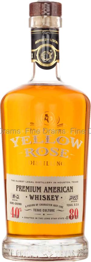 Yellow Rose Premium American Whiskey 70 cl 40