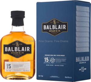 Balblair 15 Year Old 70 cl 46