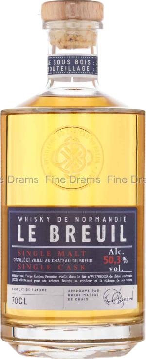 Le Breuil 5 Year Old Single Malt Cask W17060DR 70 cl 503