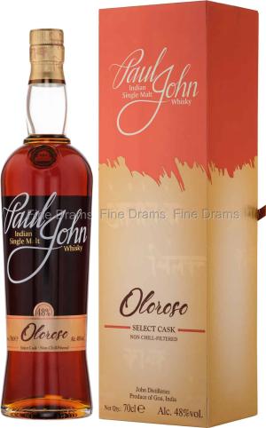 Paul John Oloroso Select Cask 70 cl 48