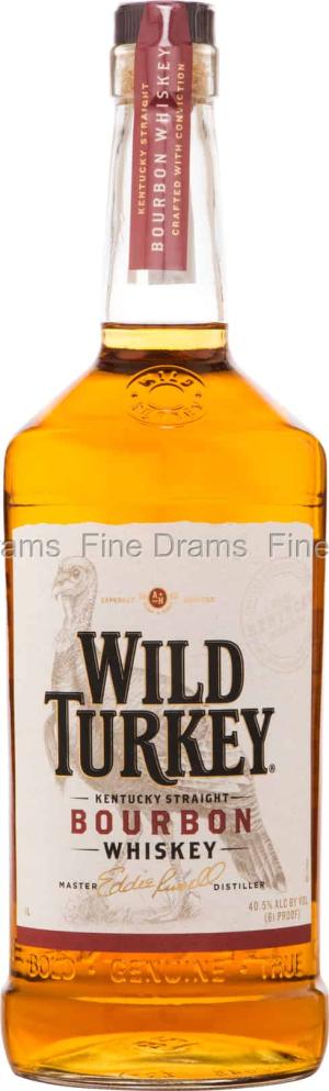 Wild Turkey 81 Proof 1 Liter 100 cl 405