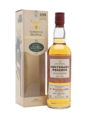 St Magdalene 1980 Centenary Reserve Gordon MacPhail Lowland Whisky